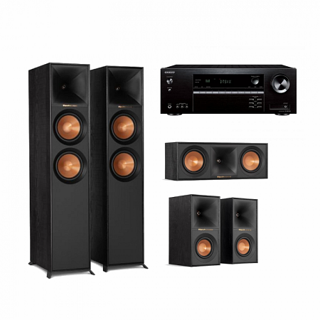 Klipsch R-600F HTS + Onkyo TX-NR5100
