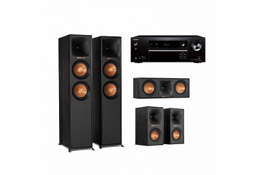 Klipsch R-600F HTS + Onkyo TX-NR5100