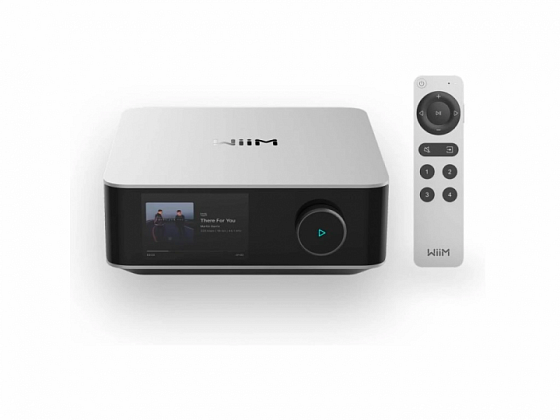 WiiM Amp Ultra - stříbrná