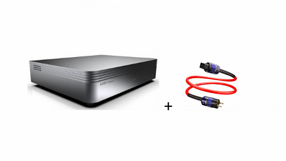 IsoTek V5 Aquarius + EVO3 Optimum - stříbrná