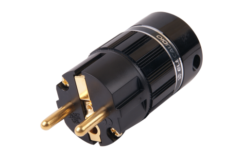 Elecaudio Socket Schuko černá