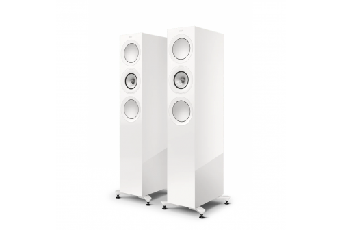 Kef R7 Meta - bílý lesk