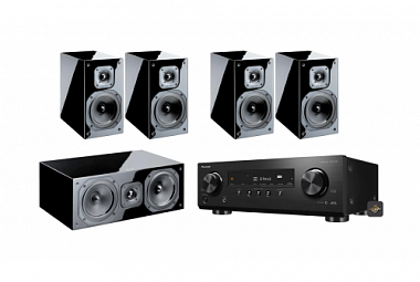 Pioneer VSX-534D-B + Indiana Line Diva 252 + 252 + 752 5.0 set
