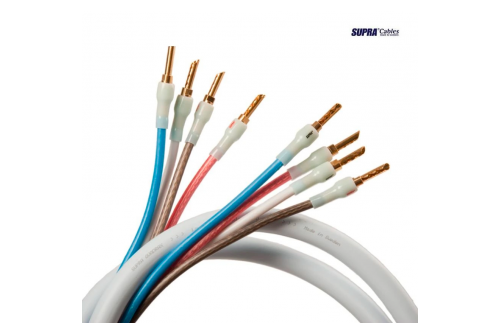 Supra Quadrax set 2x4.0 Bi-Amp CombiCon 2x3m