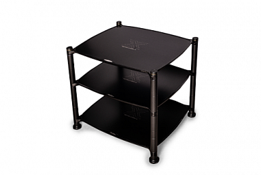 Bassocontinuo Aeon Light carbon - bottom shelf, black legs