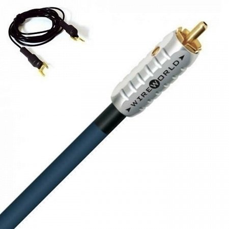 Wireworld Luna 8, 2RCA-2RCA s uzemněním -  kabel 1 m