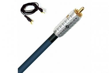 Wireworld Luna 8, 2RCA-2RCA s uzemněním -  kabel 1 m