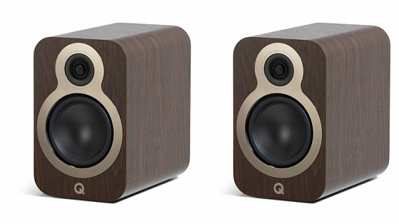 Q Acoustics 3030c - ořech