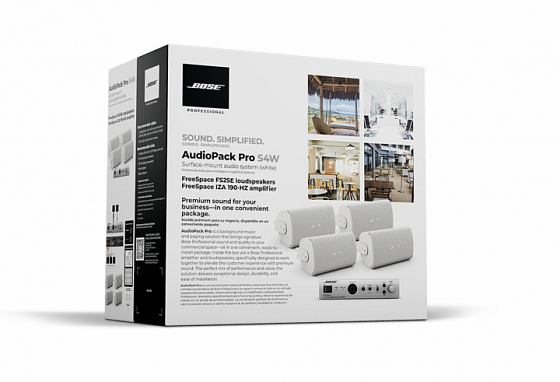 BOSE AudioPack Pro S4W - bílá