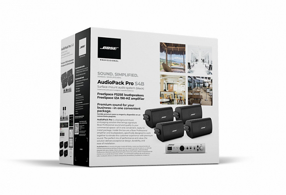 BOSE AudioPack Pro S4W - černá