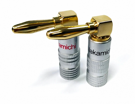 Nakamichi - Banana Plugs Angle N0534A