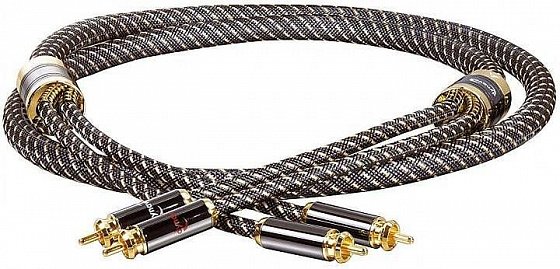 Dynavox Black Line 2xRCA - 1,5m