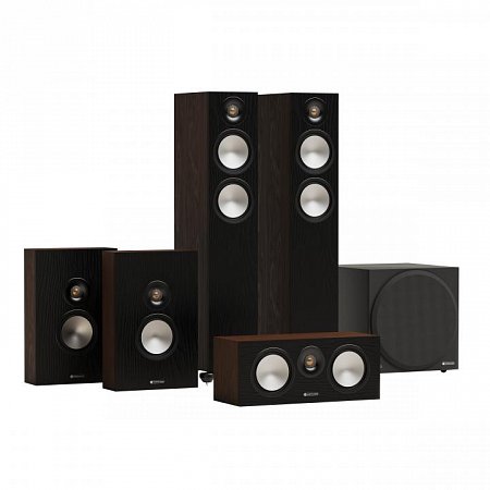 Monitor Audio Bronze 300 5.1 AV System - ořech