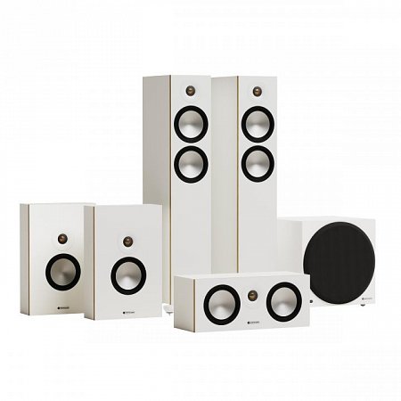 Monitor Audio Bronze 300 5.1 AV System - bílá