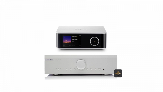 Musical Fidelity M6si stříbrná + WiiM Ultra stříbrná
