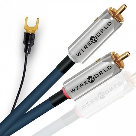 Wireworld Luna 10, 2RCA-2RCA s uzemněním - 1,5m