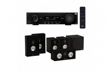 Monitor Audio Bronze 50 5.1 AV System + JBL MA510 - černá